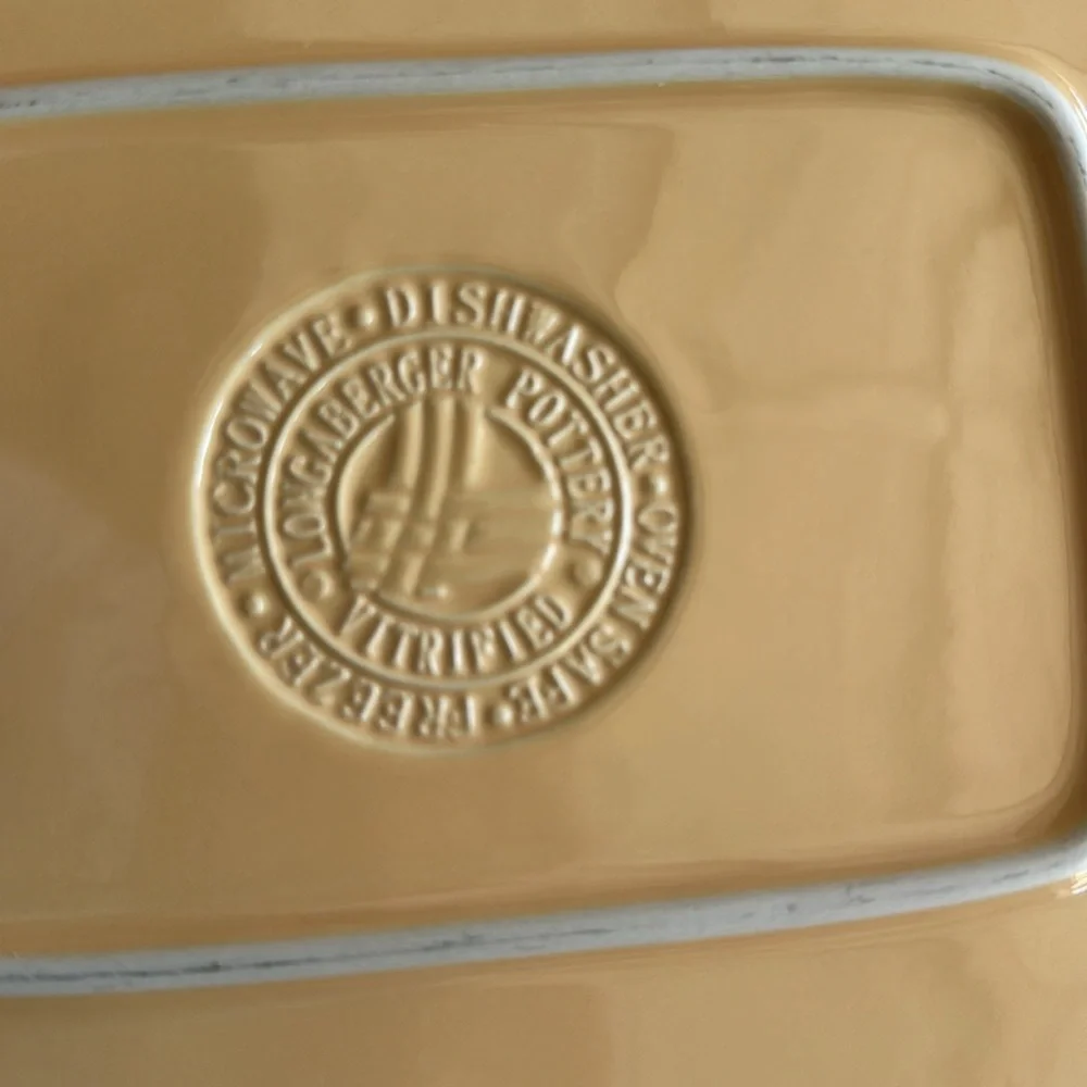 9” X 13” Rectangular Baking Dish - butternut color - Picture 3 of 4